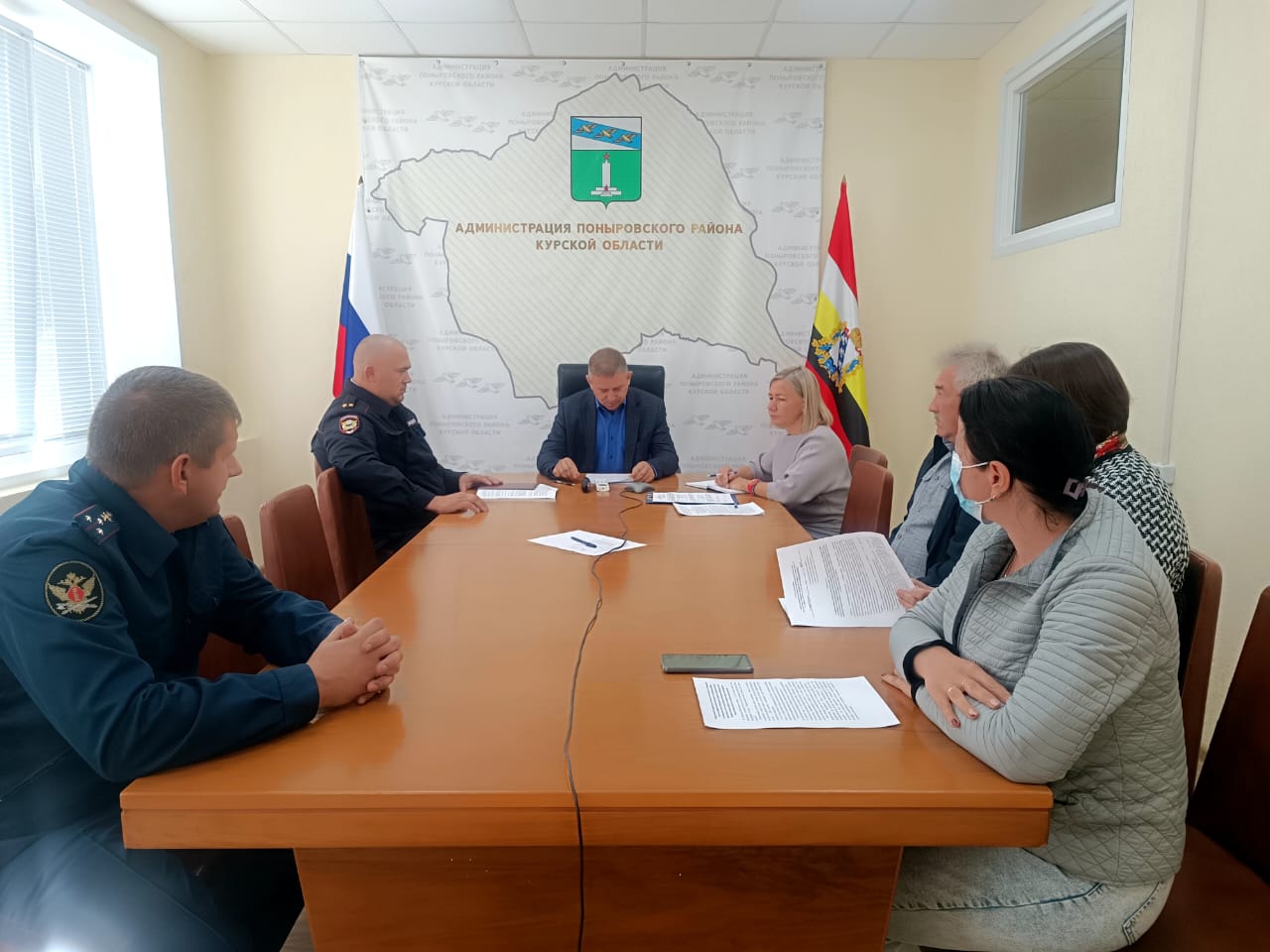 29 сентября 2023г. состоялась очередное заседание антинаркотической комиссии Поныровского района.